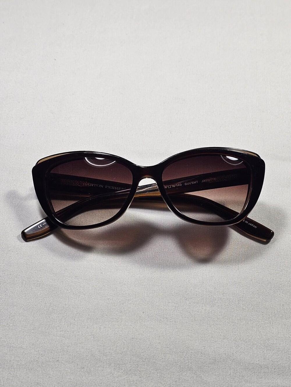 Barton Perreira Javotte Cat Eye Sunglasses **FRAME ONLY** Japan 54-16-140 - Picture 2 of 11